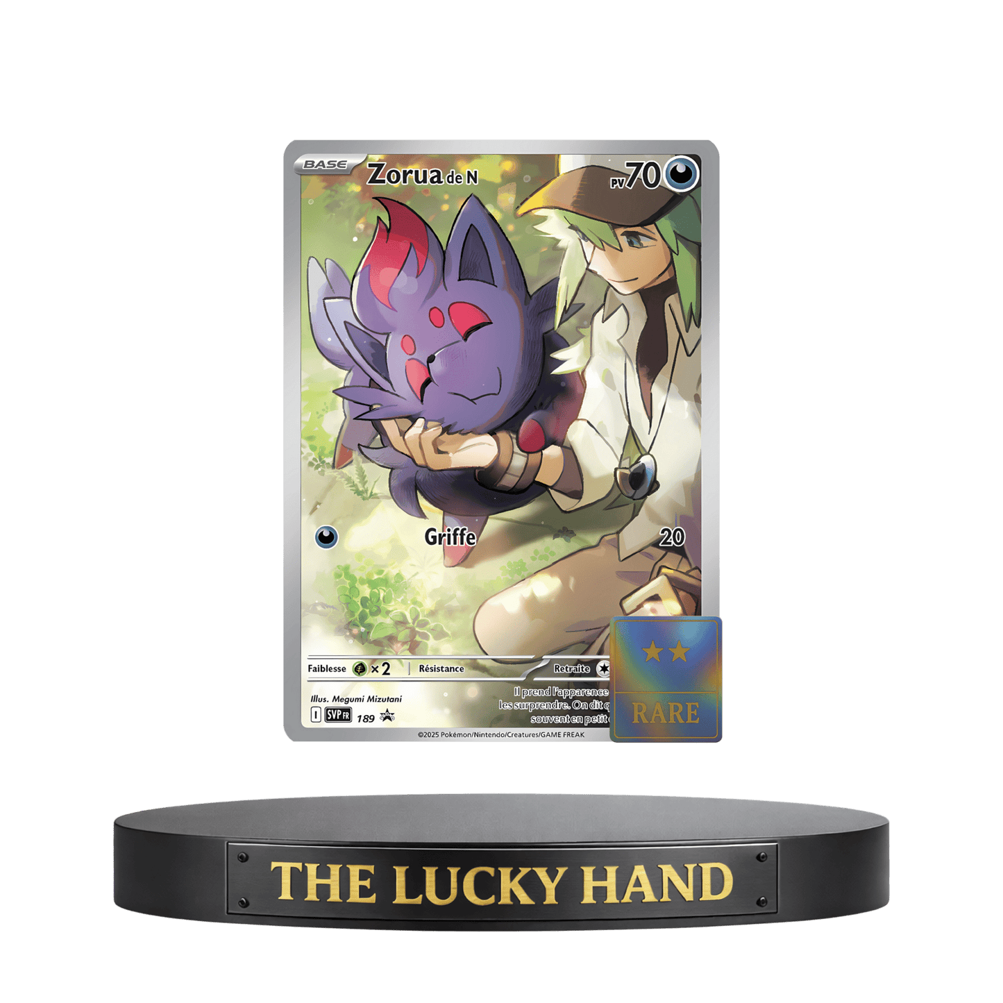 Zorua de N - The Lucky Hand