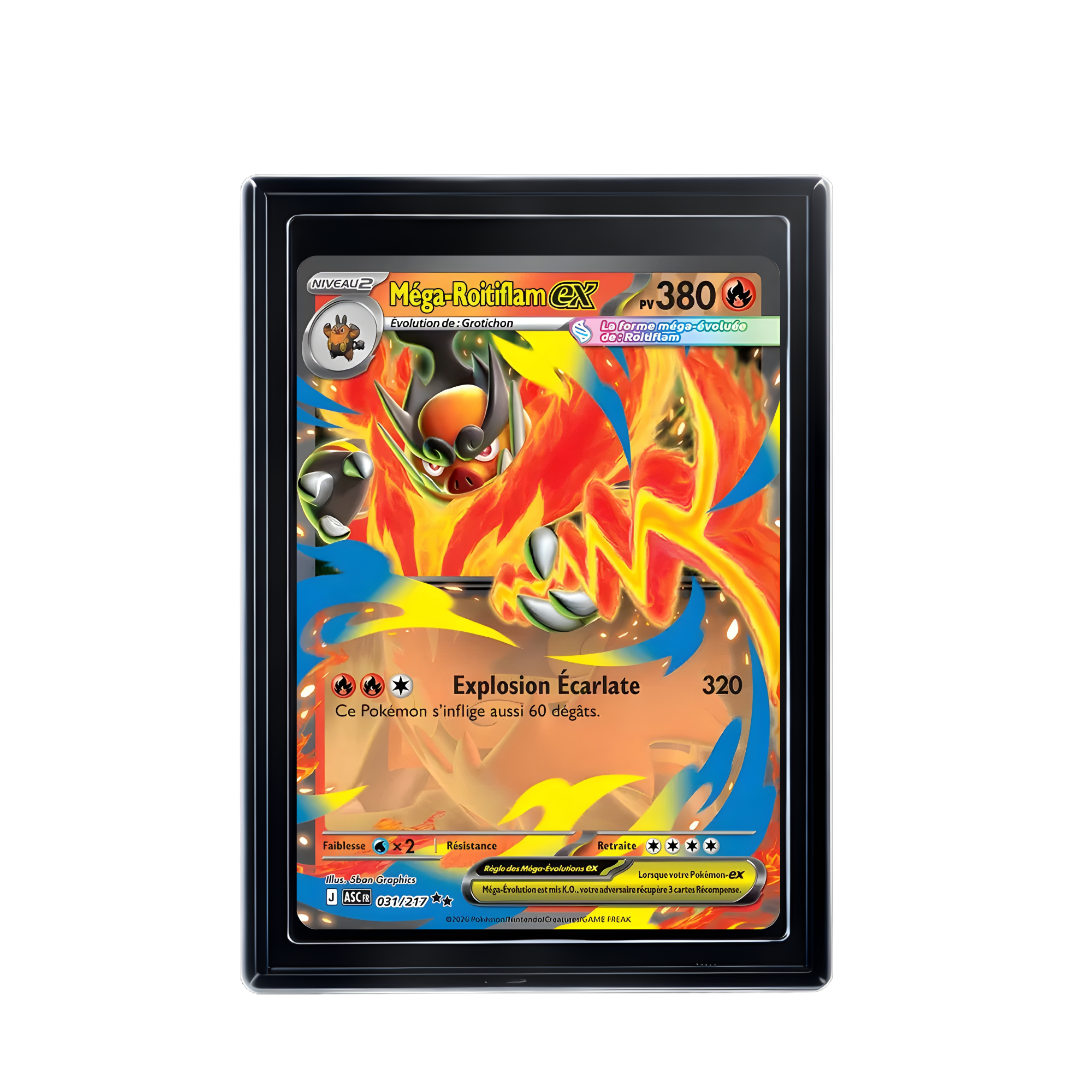 Carte Pokémon Méga-Roitiflam ex Hit