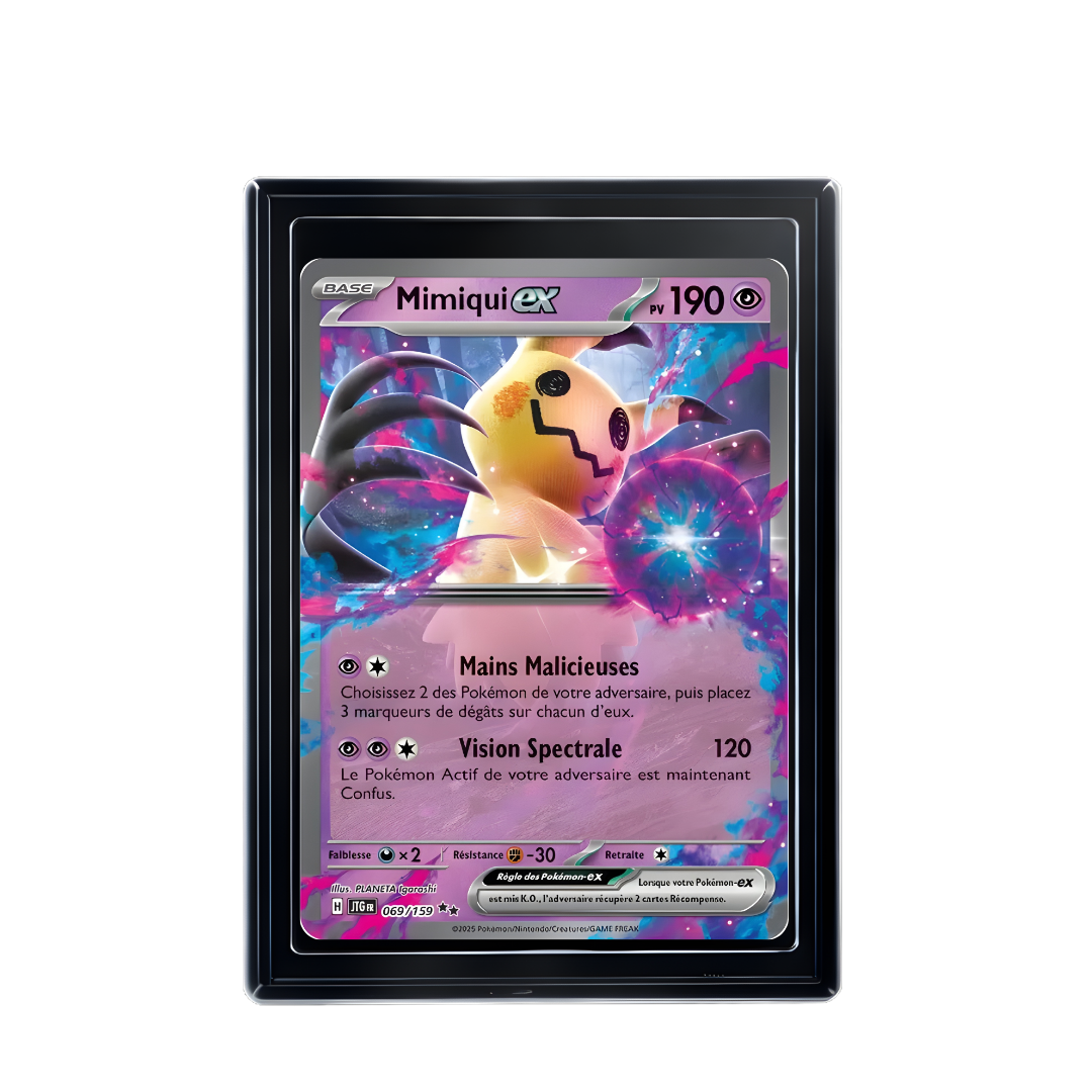 Carte Pokémon Mimiqui ex Hit