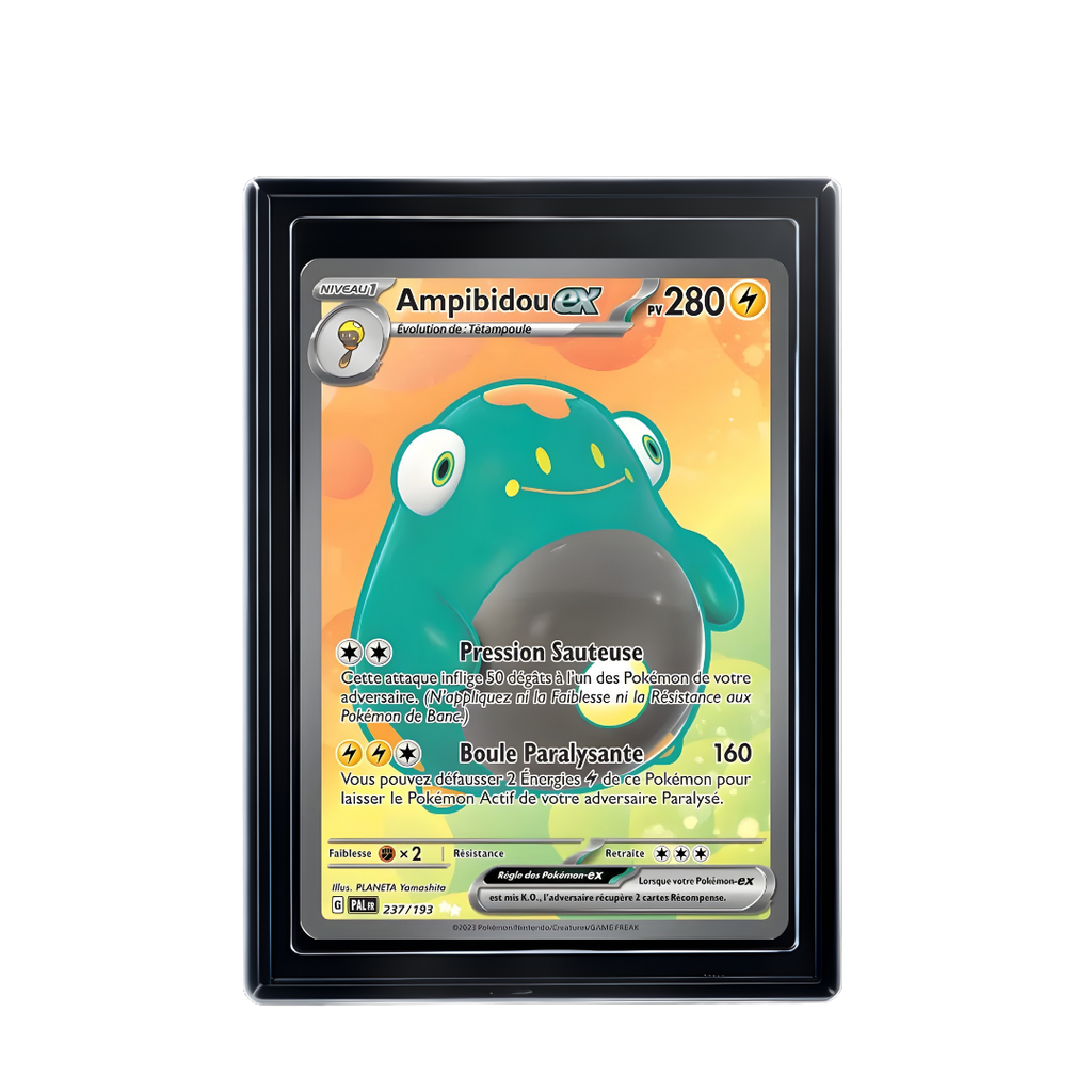 Carte Pokémon Ampibidou ex Rare