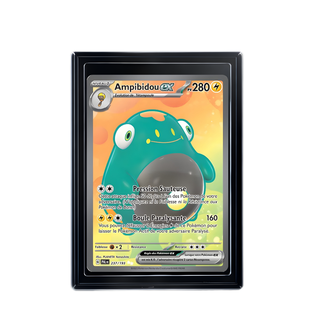 Carte Pokémon Ampibidou ex Rare