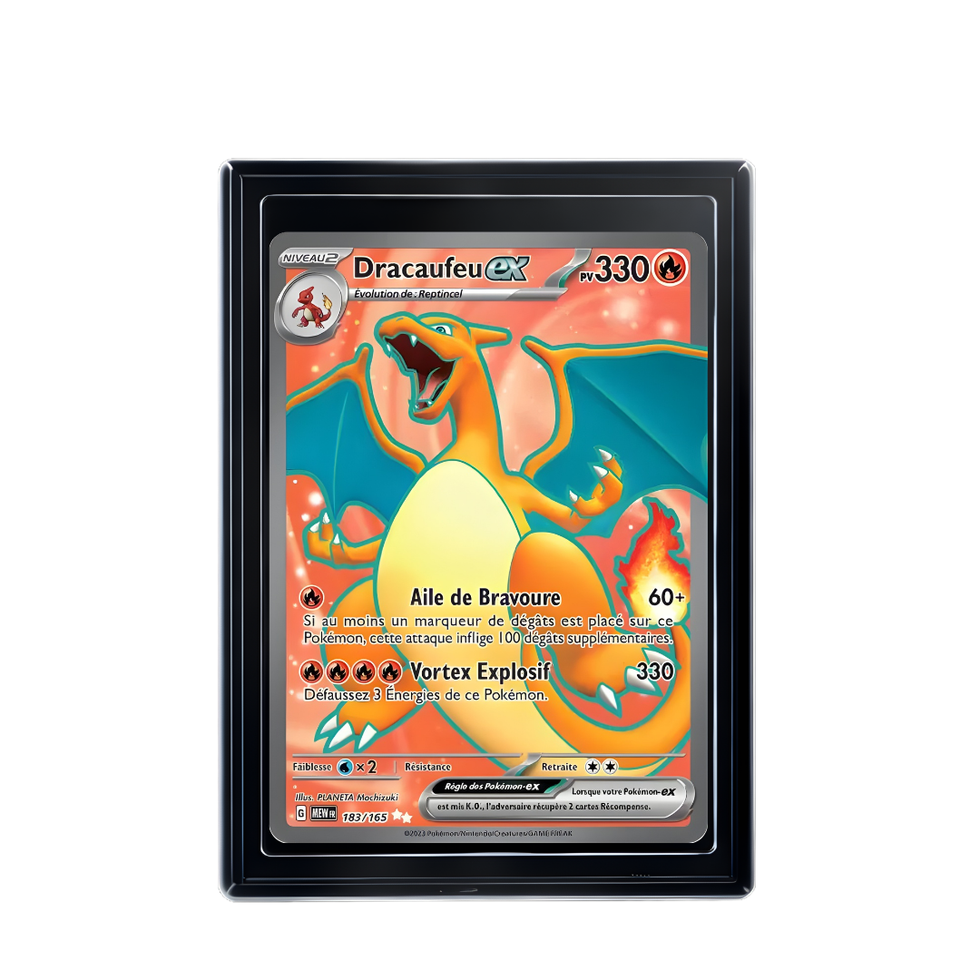 Carte Pokémon Dracaufeu EX Ultra-Rare
