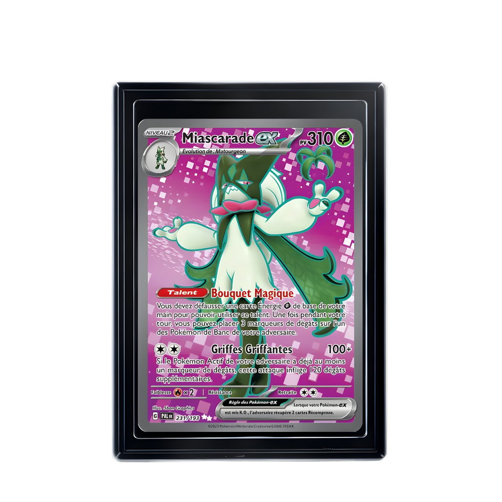 Carte Pokémon Miascarade ex Rare