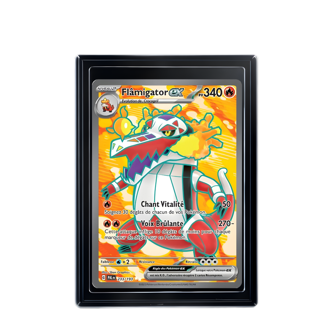 Carte Pokémon Flamigator ex Rare