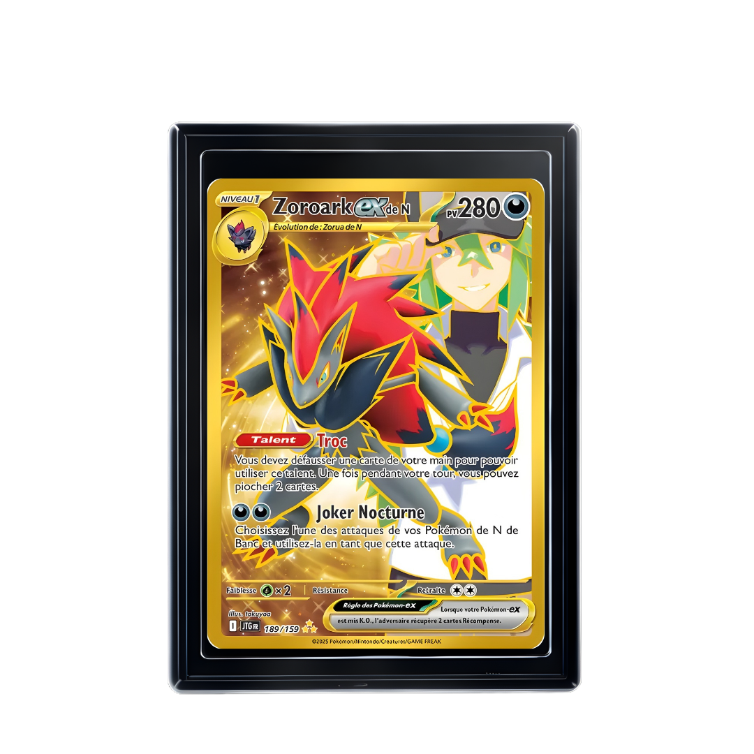 Carte Pokémon Zoroark EX de N Ultra-Rare