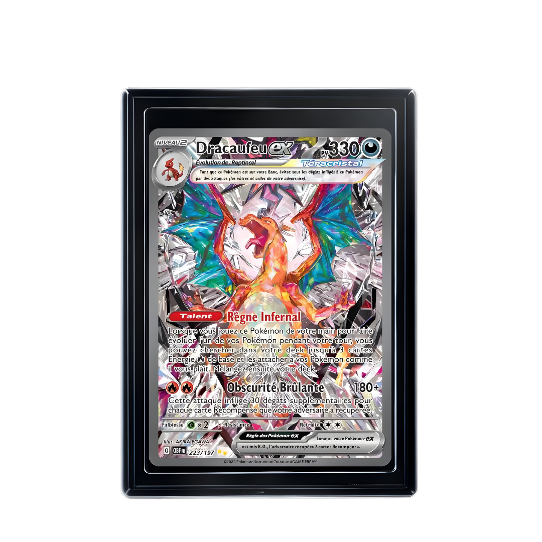 Carte Pokémon Dracaufeu EX Légendaire