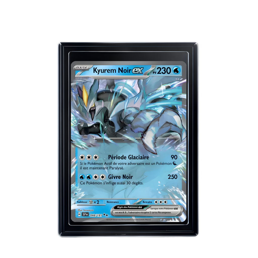 Carte Pokémon Kyurem Noir ex Hit