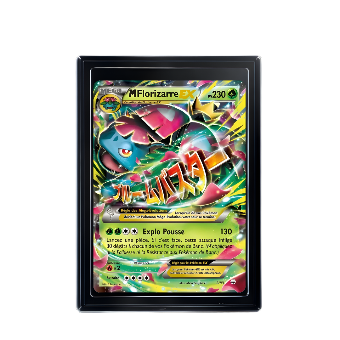 Carte Pokémon Méga Florizarre EX Ultra-Rare