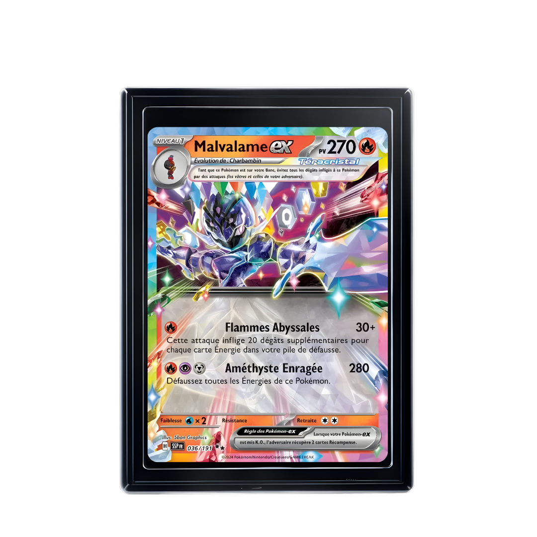 Carte Pokémon Malvalame ex Hit