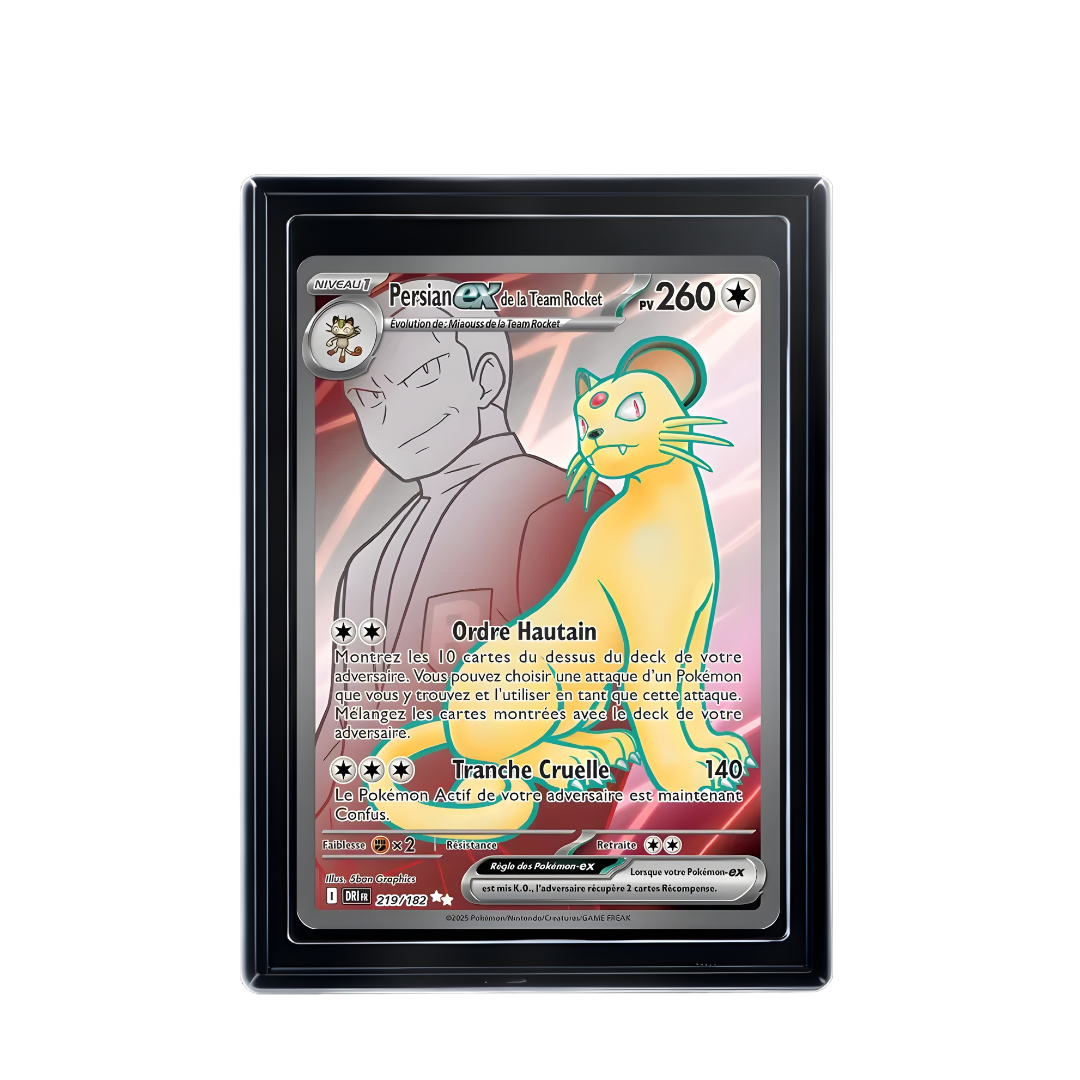 Carte Pokémon Persian ex de Giovanni Rare