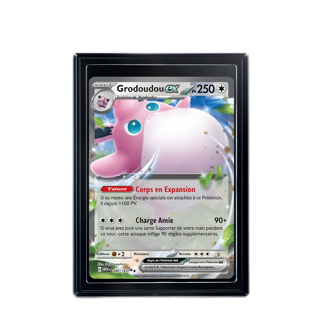 Carte Pokémon Grodoudou ex Hit