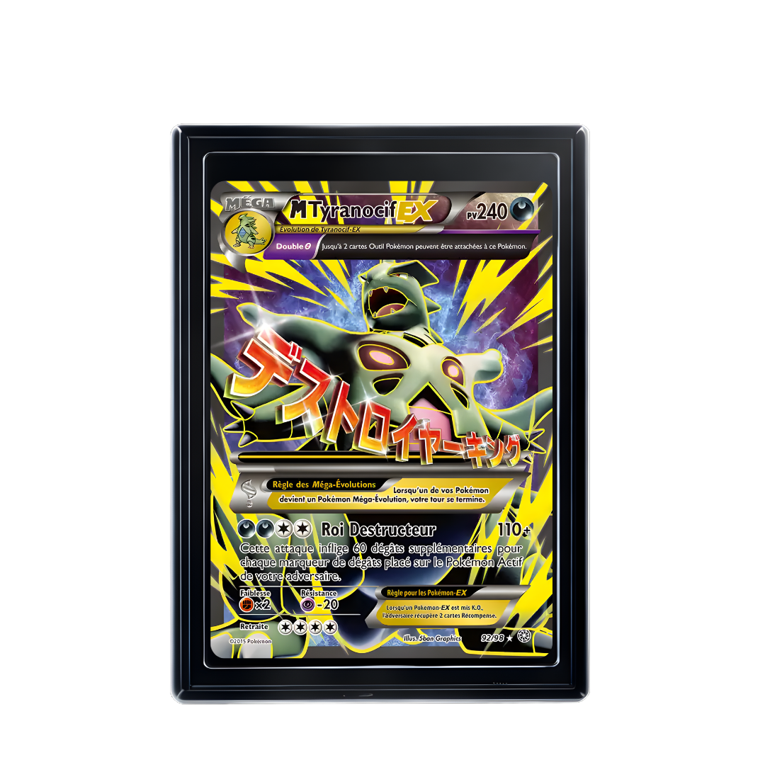 Carte Pokémon Méga Tyranocif EX Légendaire