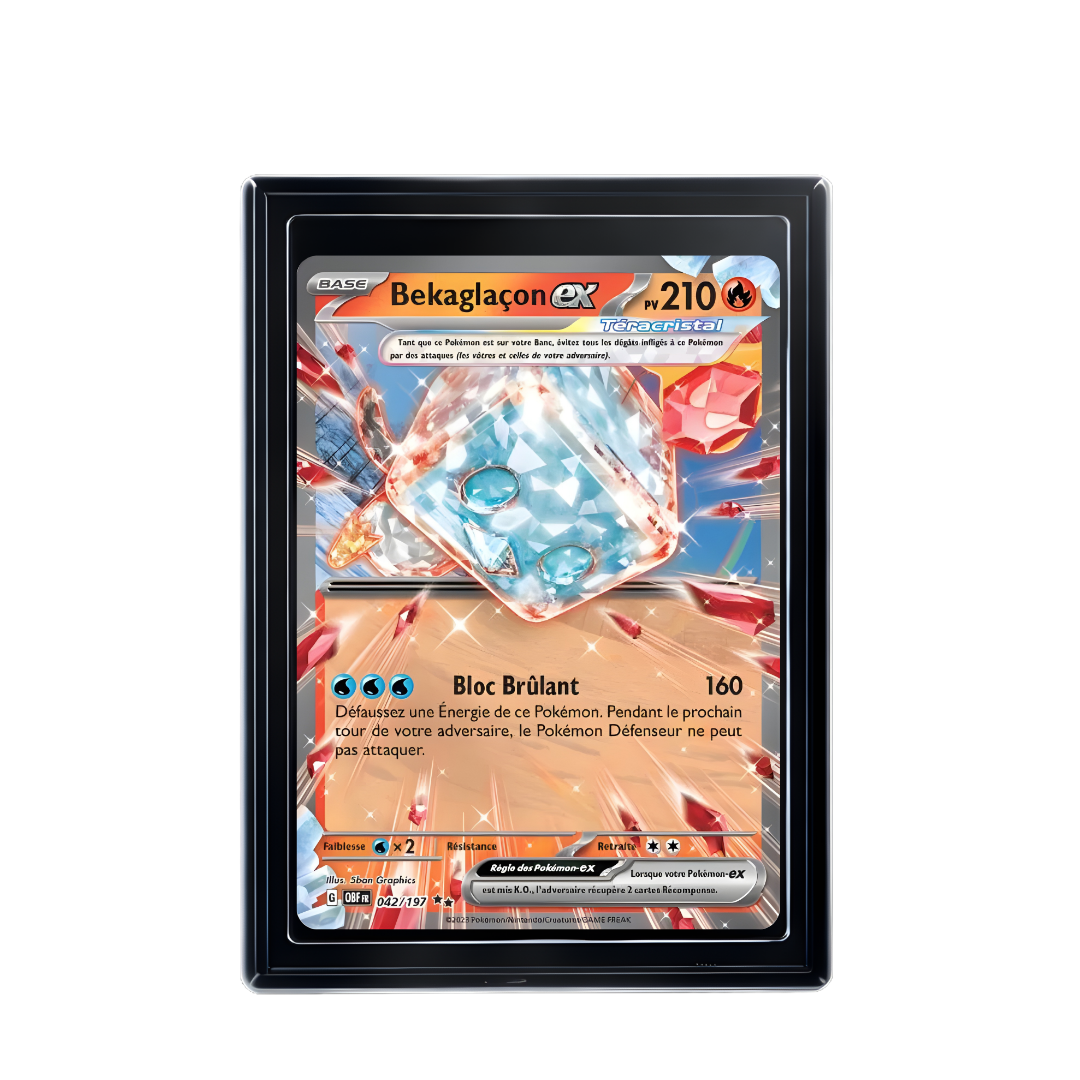Carte Pokémon Bekaglaçon ex Hit
