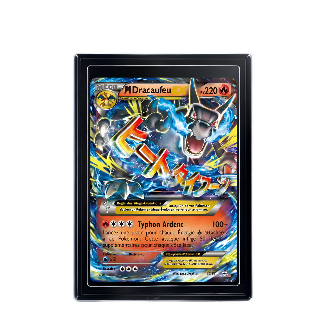 Carte Pokémon Méga Dracaufeu EX Légendaire