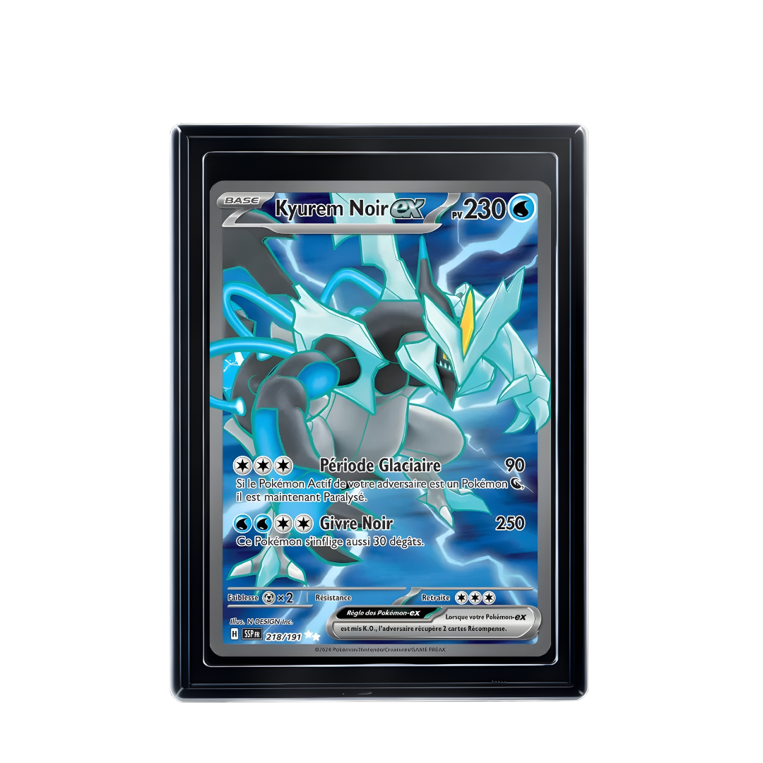 Carte Pokémon Kyurem Noir ex Rare