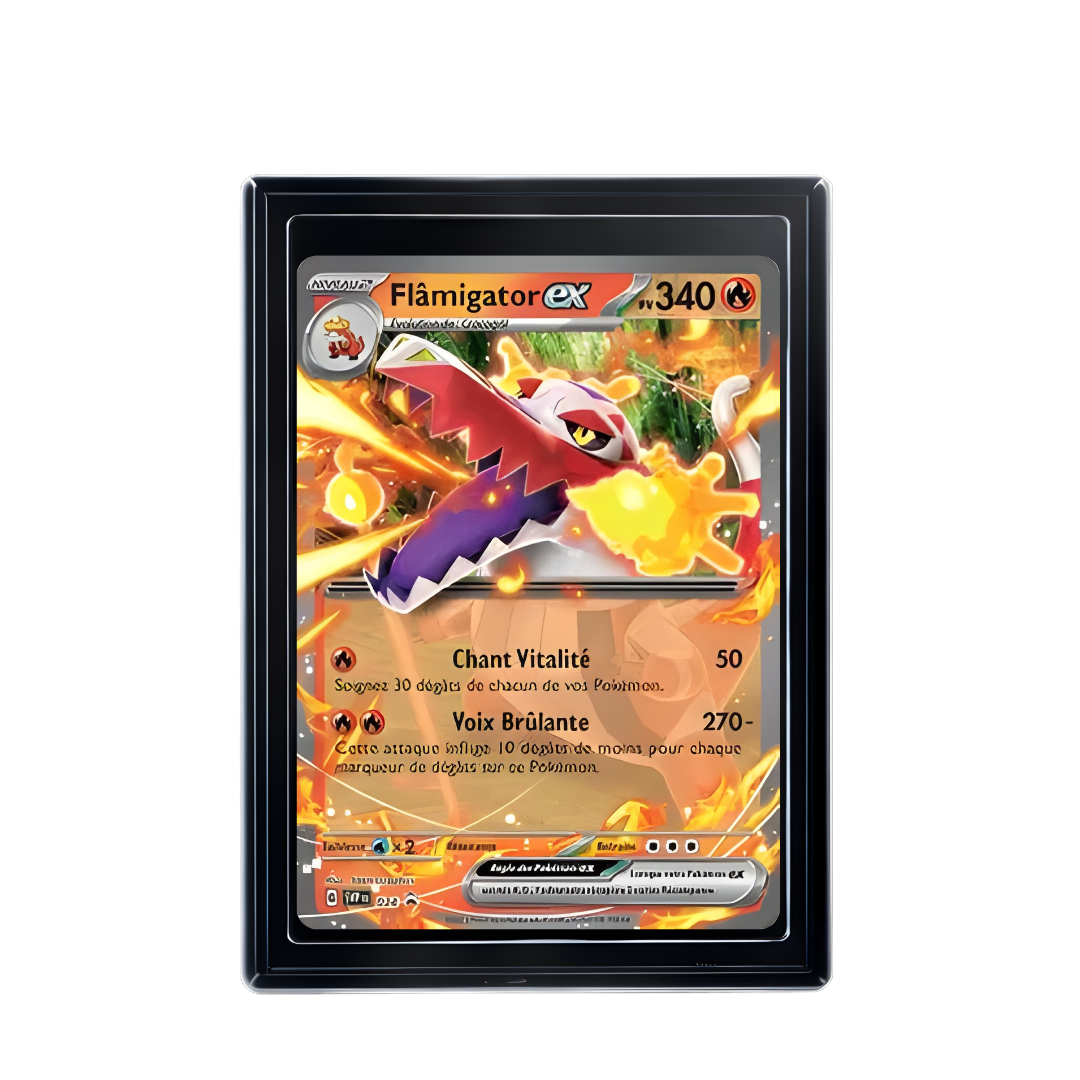 Carte Pokémon Flamigator ex Hit