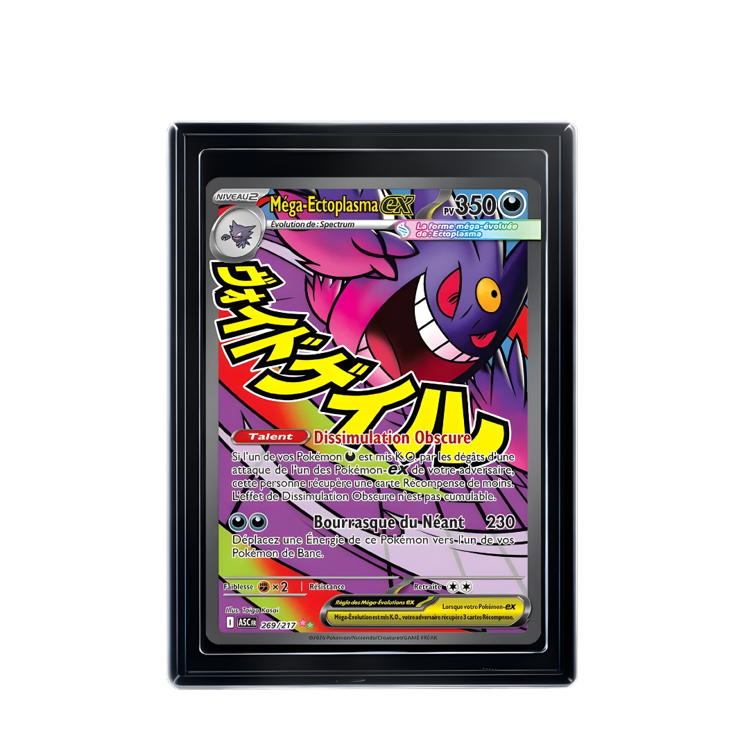 Carte Pokémon Méga Ectoplasma ex Ultra-Rare