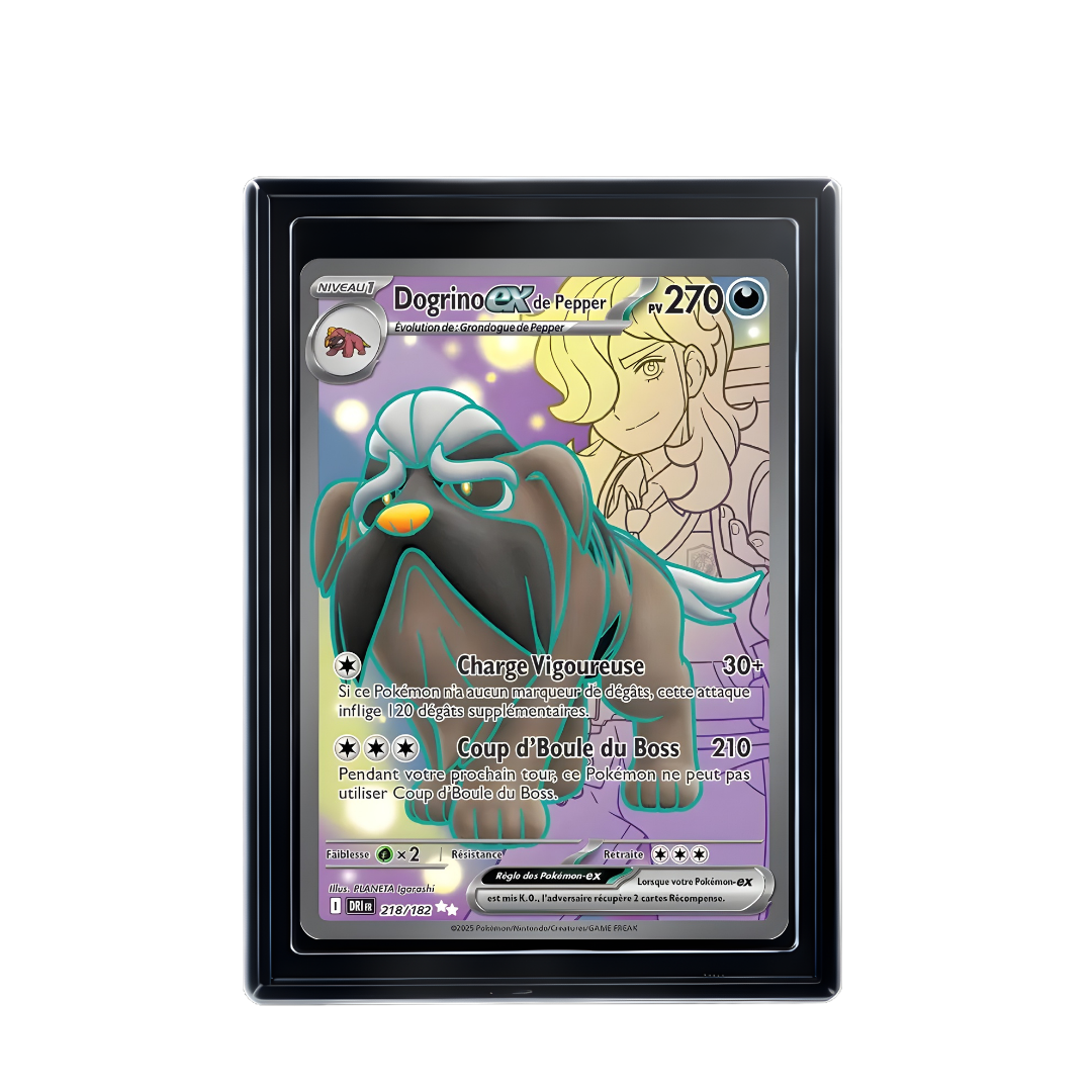 Carte Pokémon Dogrino ex de Pepper Rare