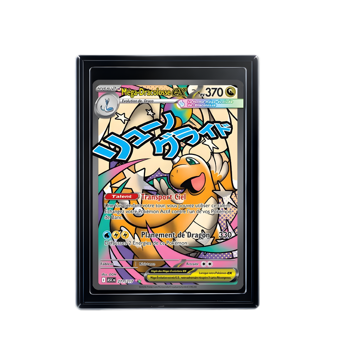 Carte Pokémon Méga Dracolosse ex Ultra-Rare
