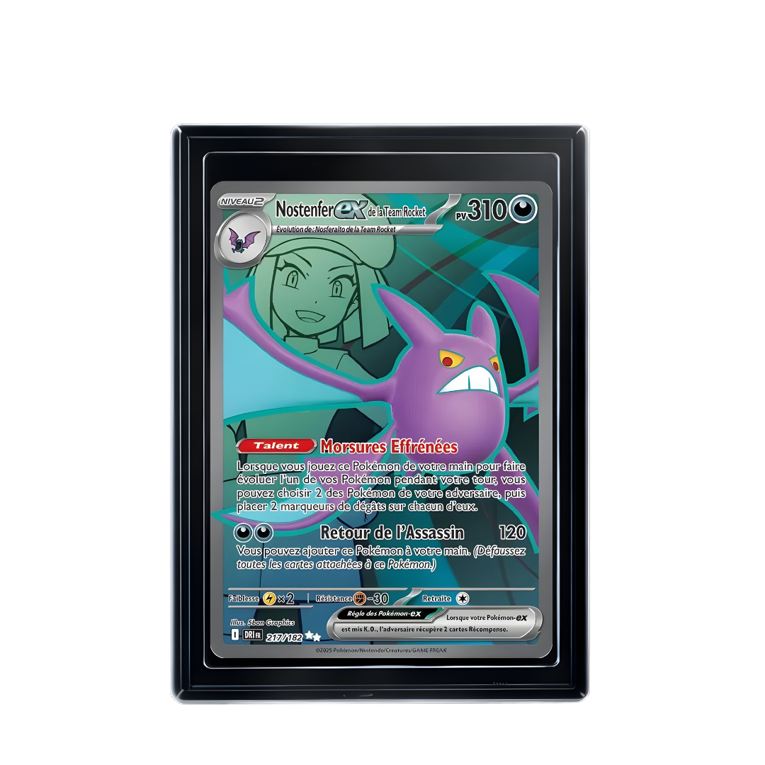 Carte Pokémon Nostenfer ex de la Team Rocket Rare