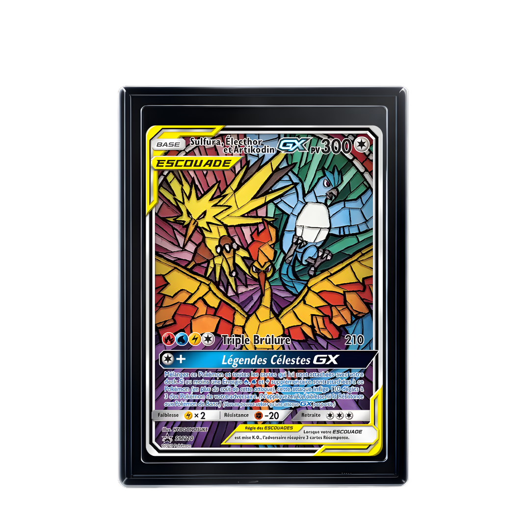 Carte Pokémon Sulfura Electhor et Artikodin Légendaire