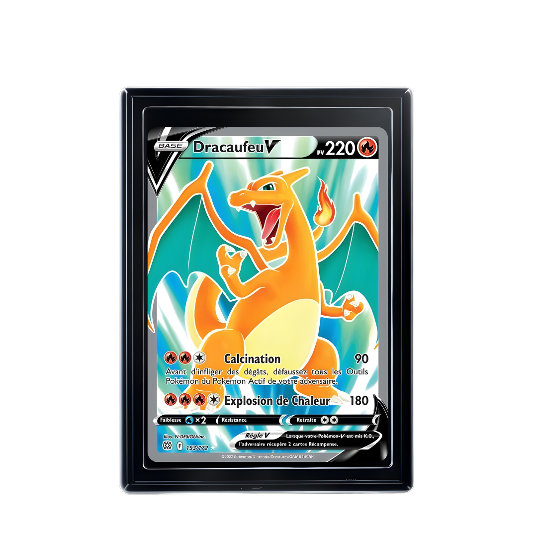 Carte Pokémon Dracaufeu V Ultra-Rare