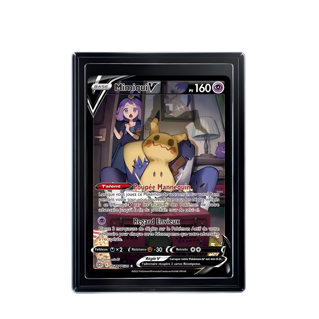 Carte Pokémon Mimiqui V Ultra-Rare