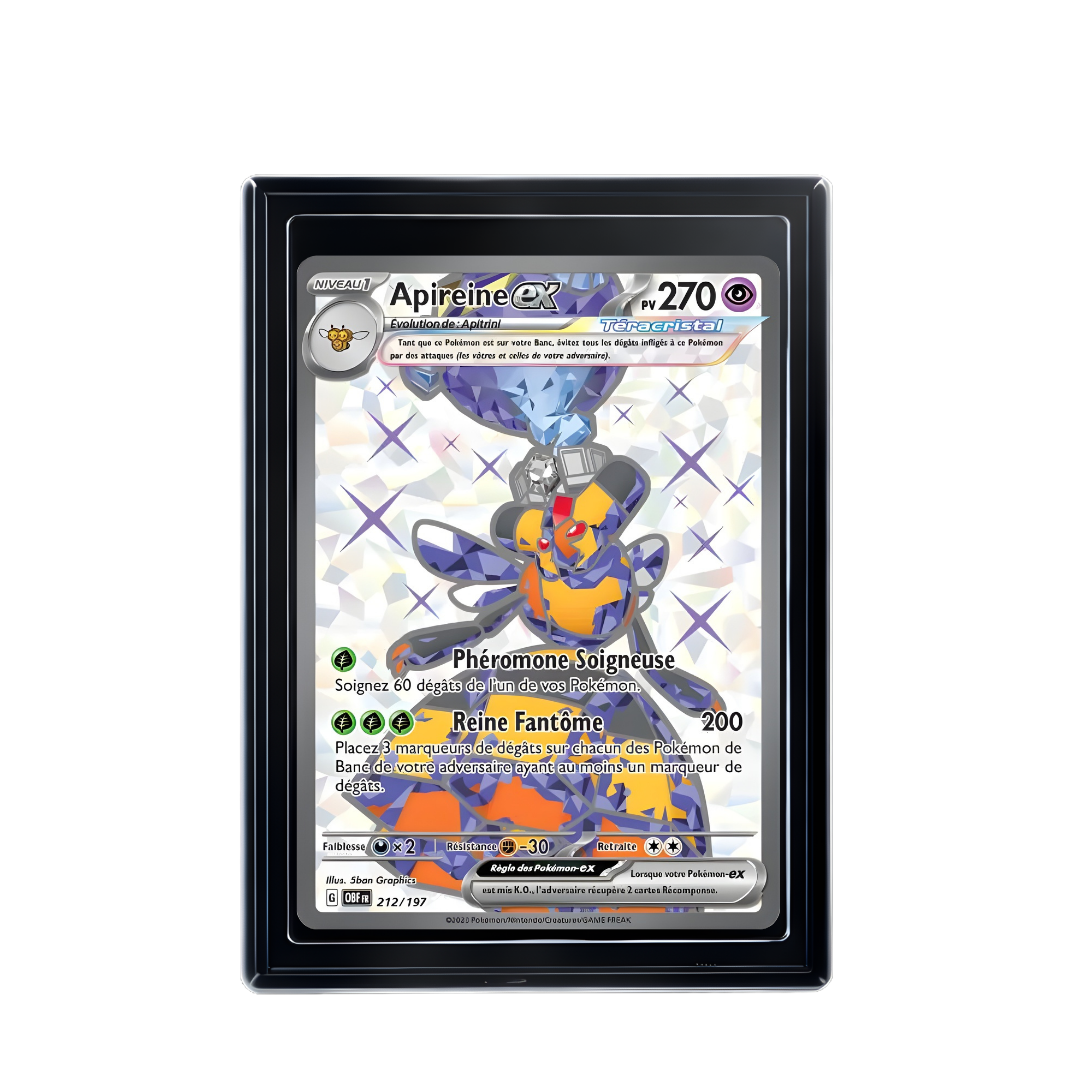 Carte Pokémon Apireine ex Rare