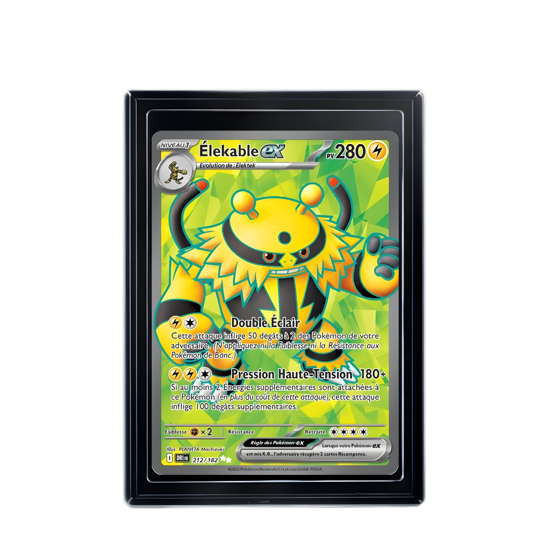 Carte Pokémon Élekable ex Rare