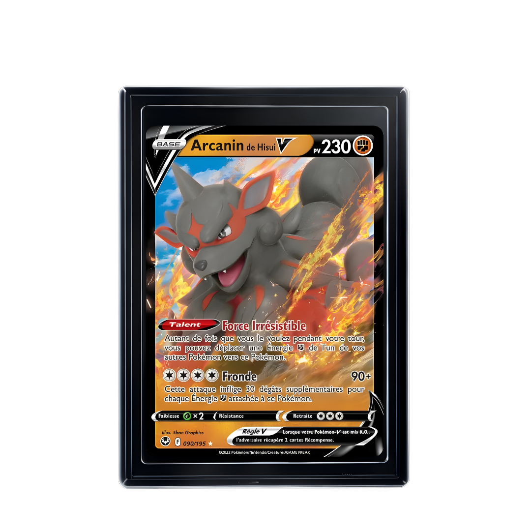 Carte Pokémon Arcanin de Hisui V Hit