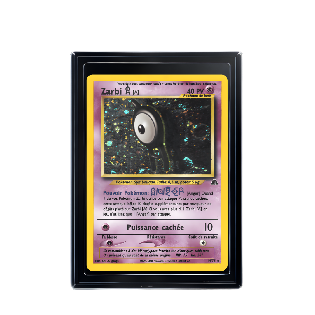 Carte Pokémon Zarbi Ultra-Rare