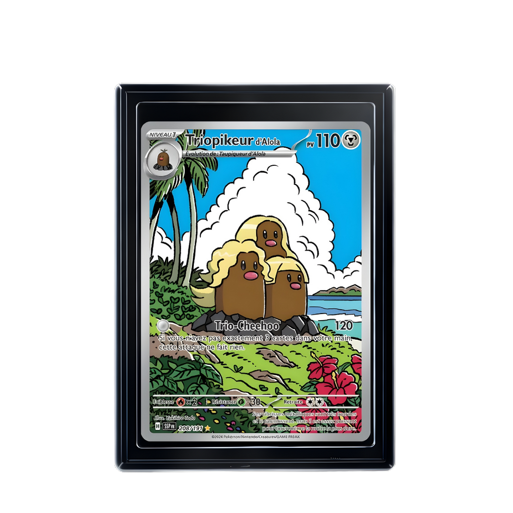 Carte Pokémon Triopikeur d'Alola Rare