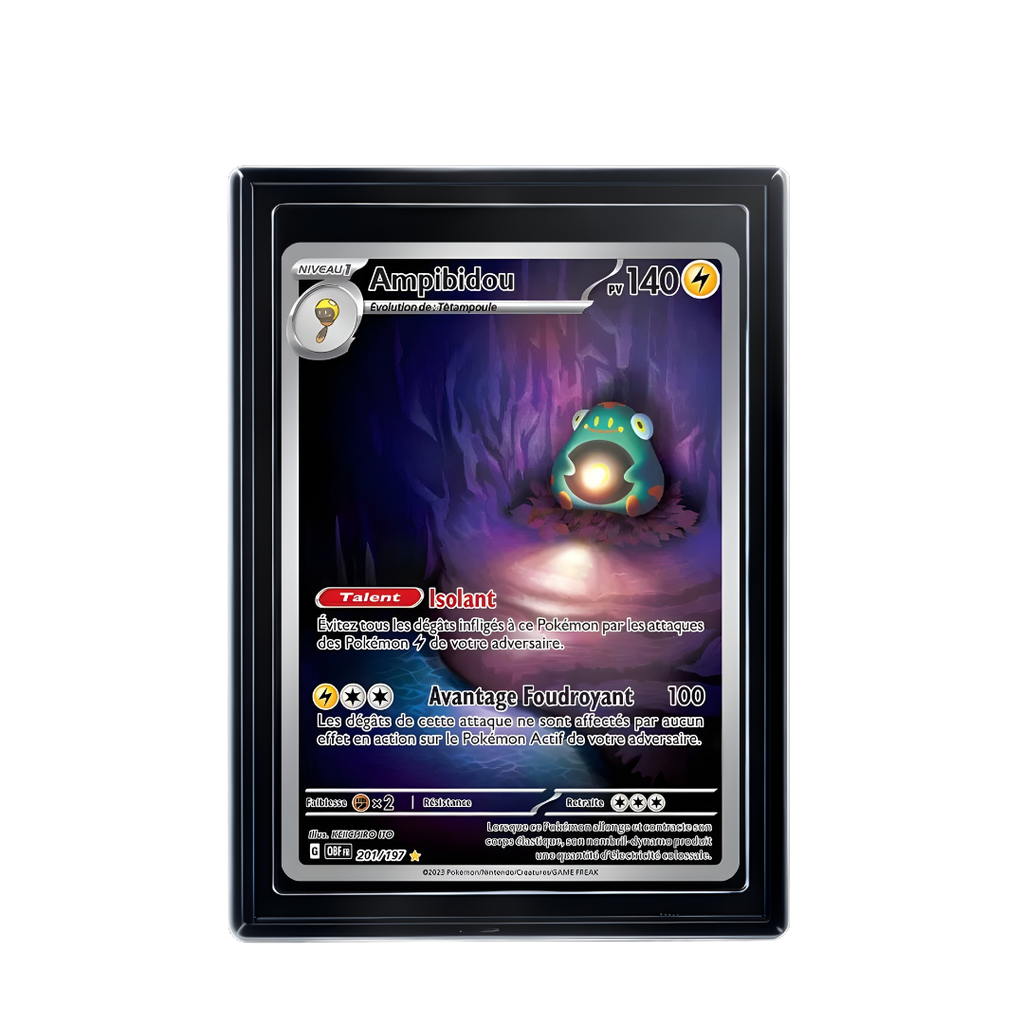 Carte Pokémon Ampibidou Rare