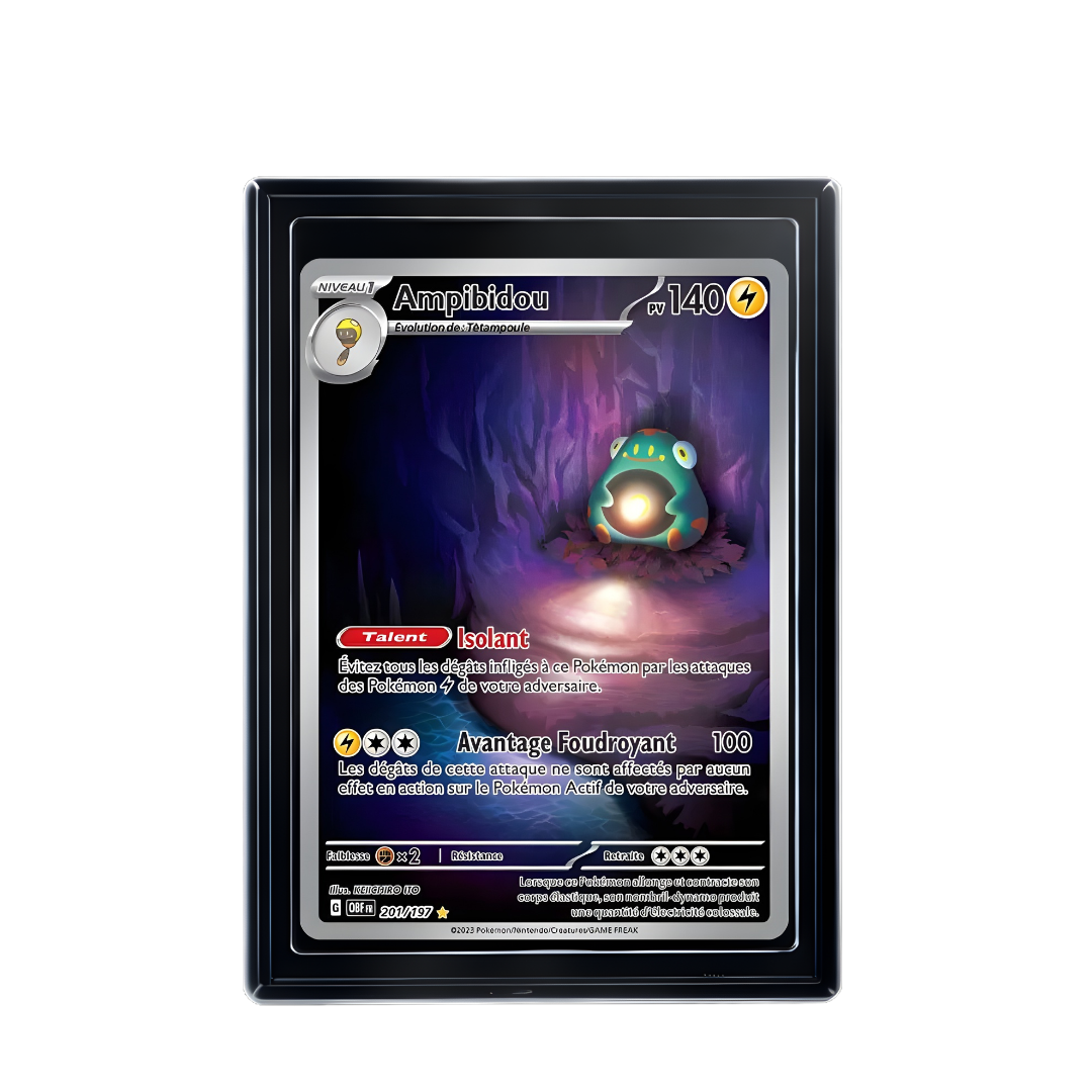 Carte Pokémon Ampibidou Rare