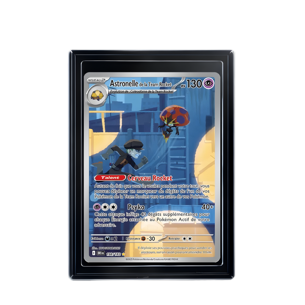 Carte Pokémon Astronelle de la Team Rocket Rare