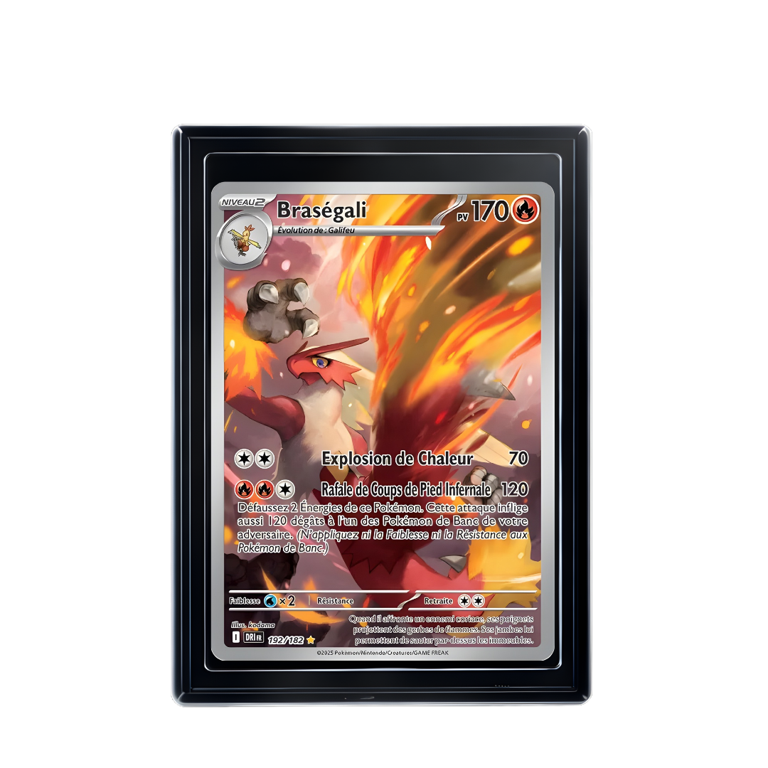 Carte Pokémon Braségali Rare