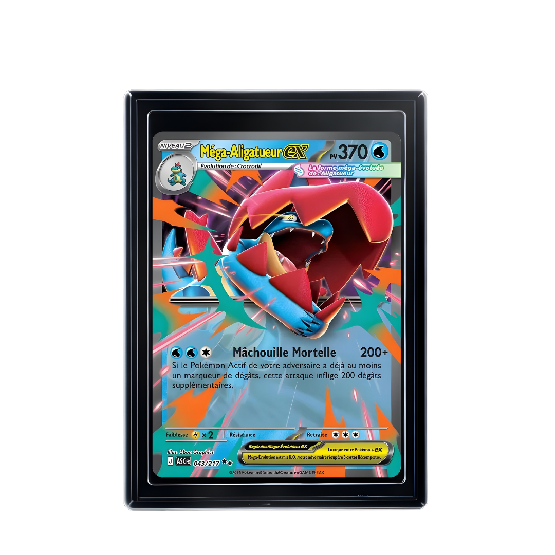 Carte Pokémon Méga-Aligatueur ex Hit