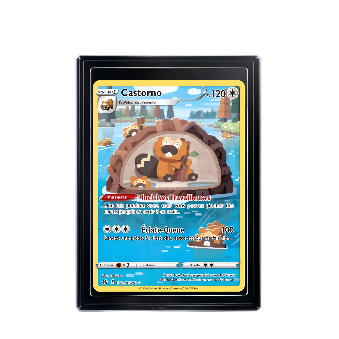 Carte Pokémon Castorno Rare
