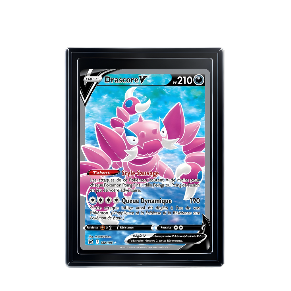 Carte Pokémon Drascore V Rare