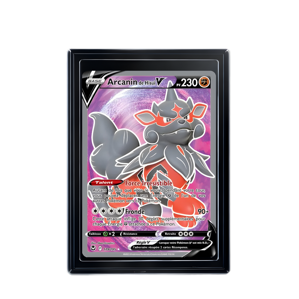 Carte Pokémon Arcanin de Hisui V Rare