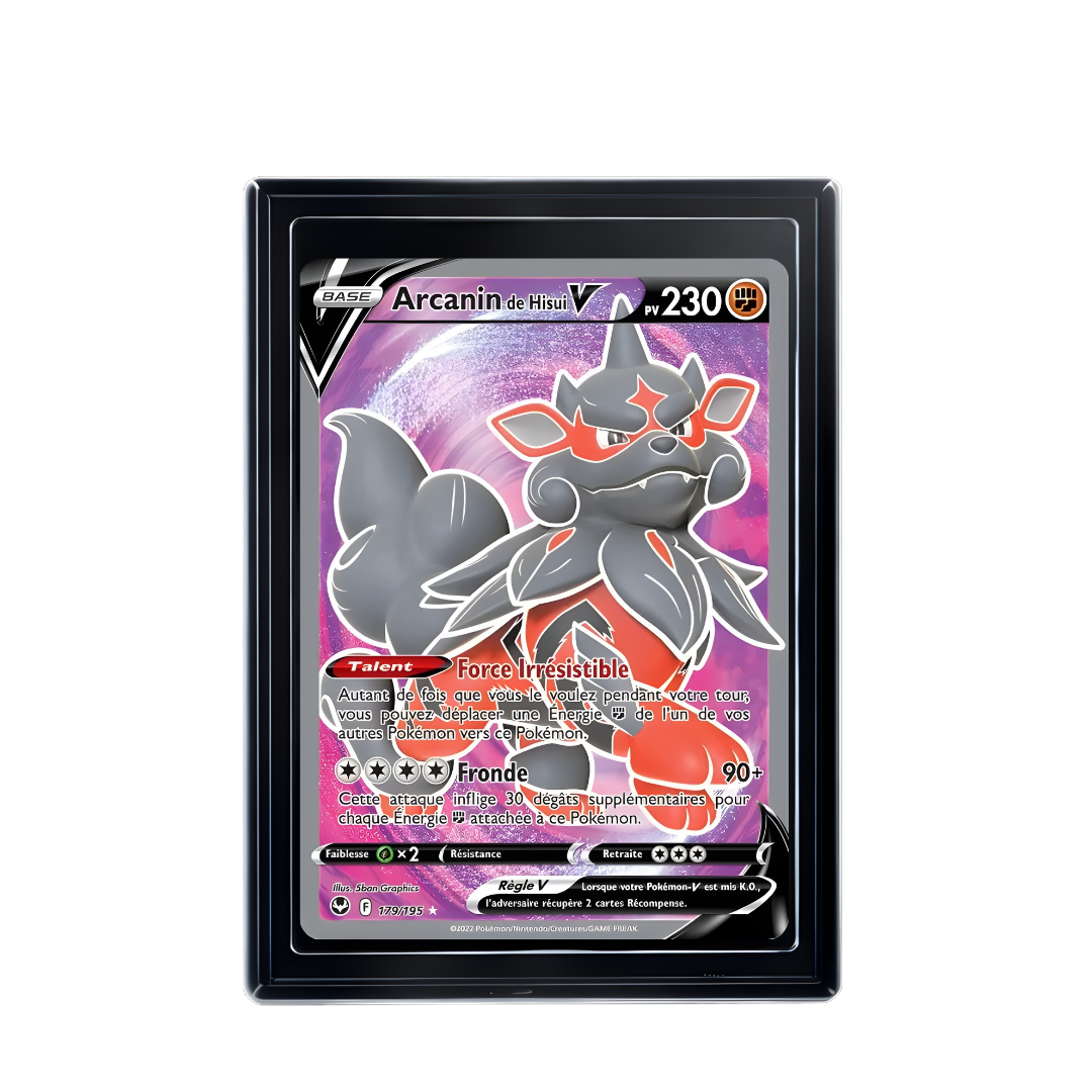 Carte Pokémon Arcanin de Hisui V Rare