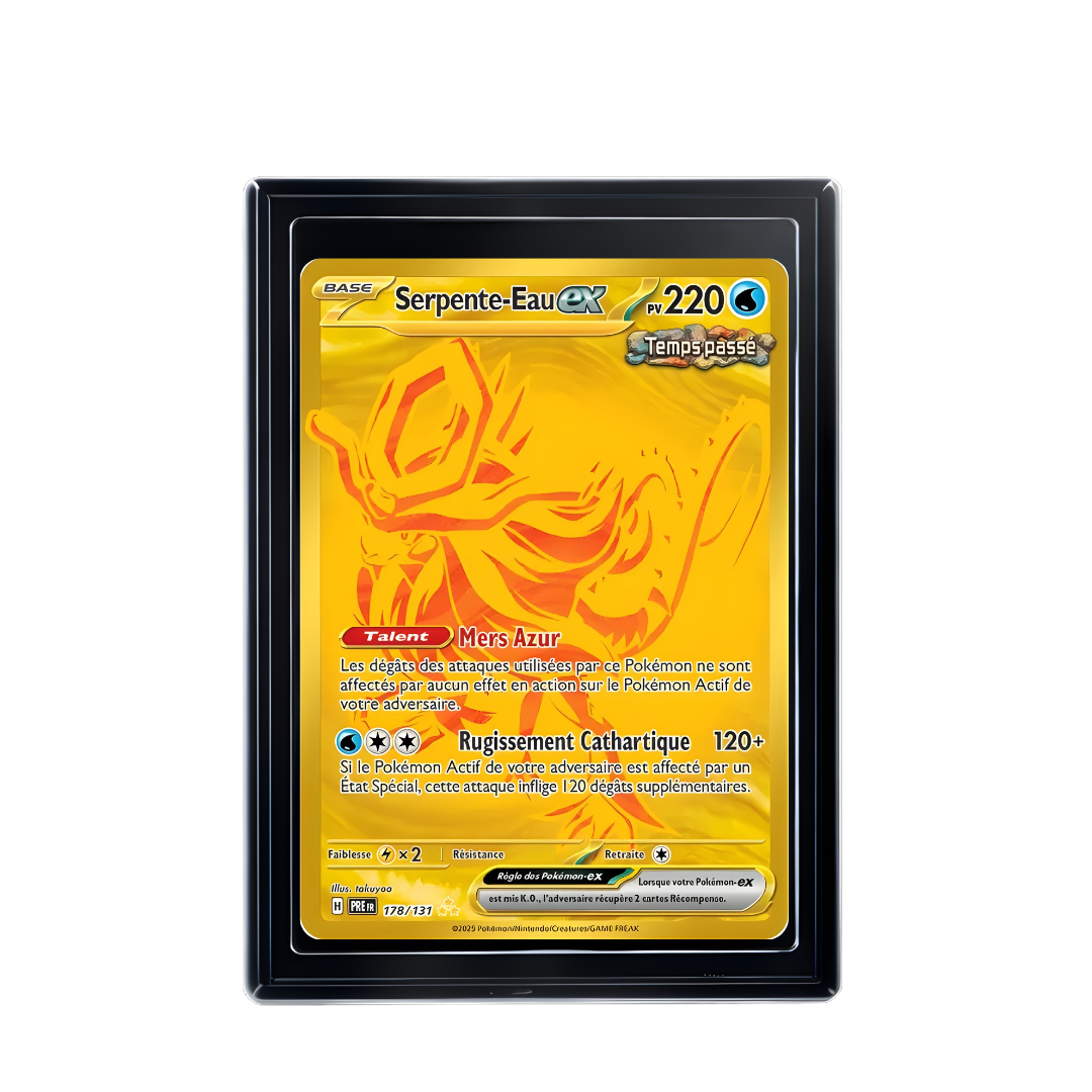 Carte Pokémon Serpente-Eau ex Rare