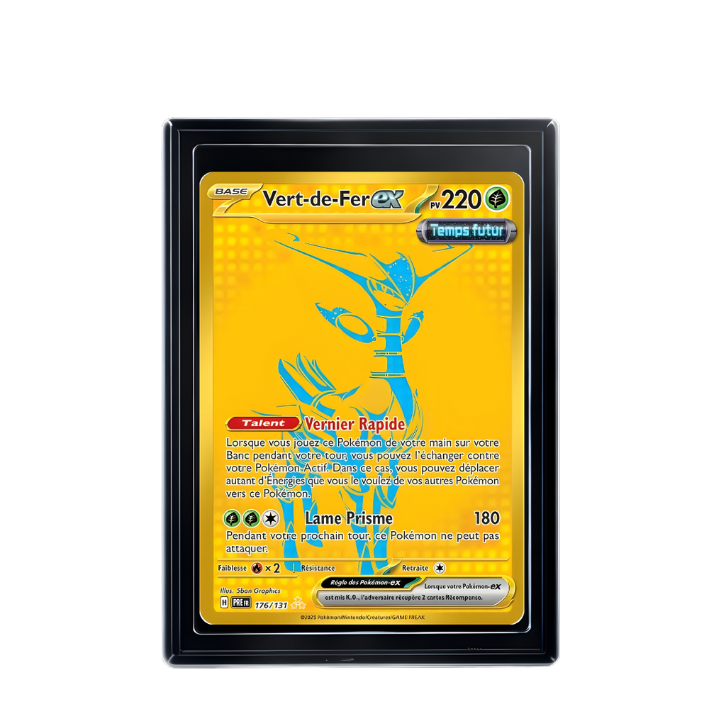 Carte Pokémon Vert-de-Fer ex Rare