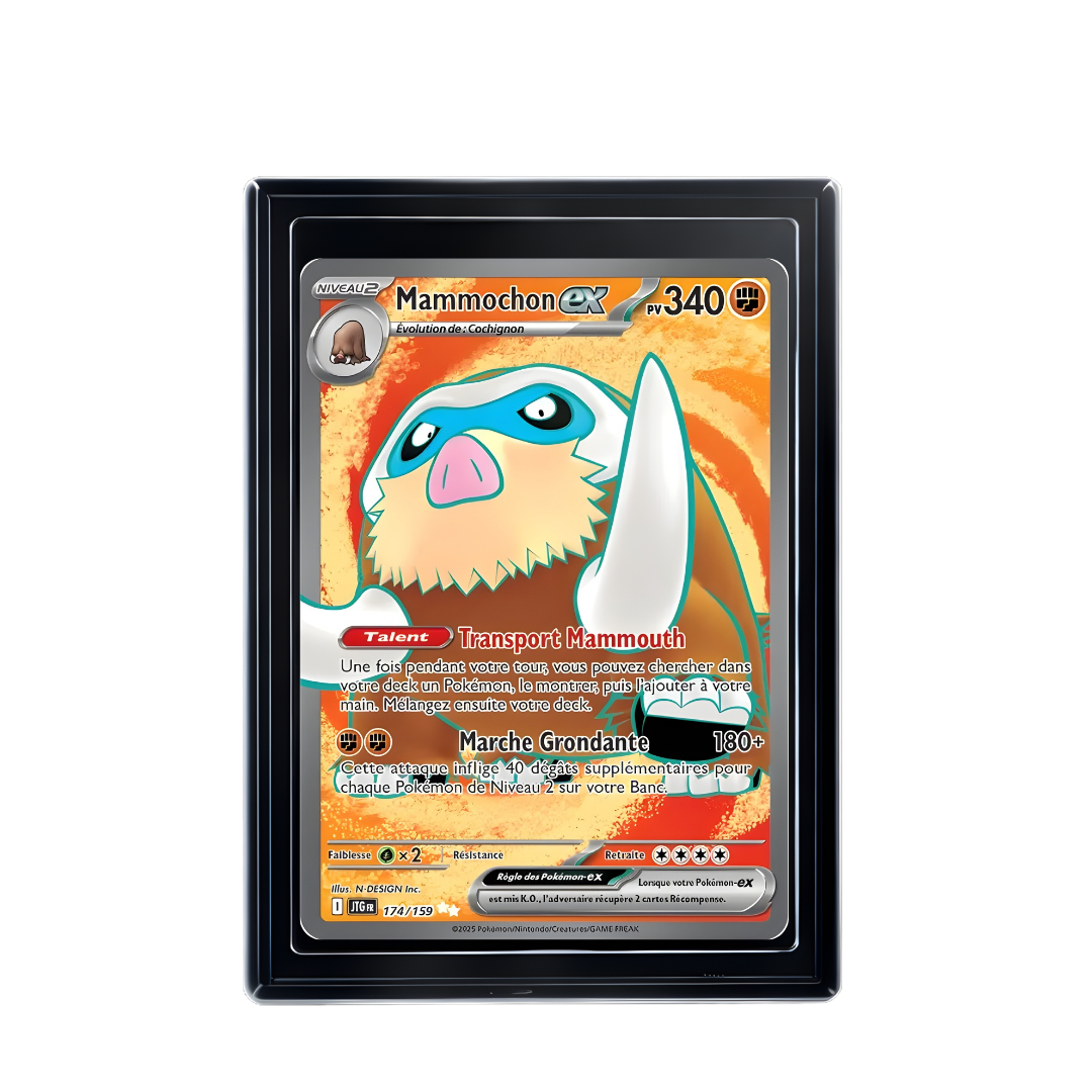 Carte Pokémon Mammochon ex Rare
