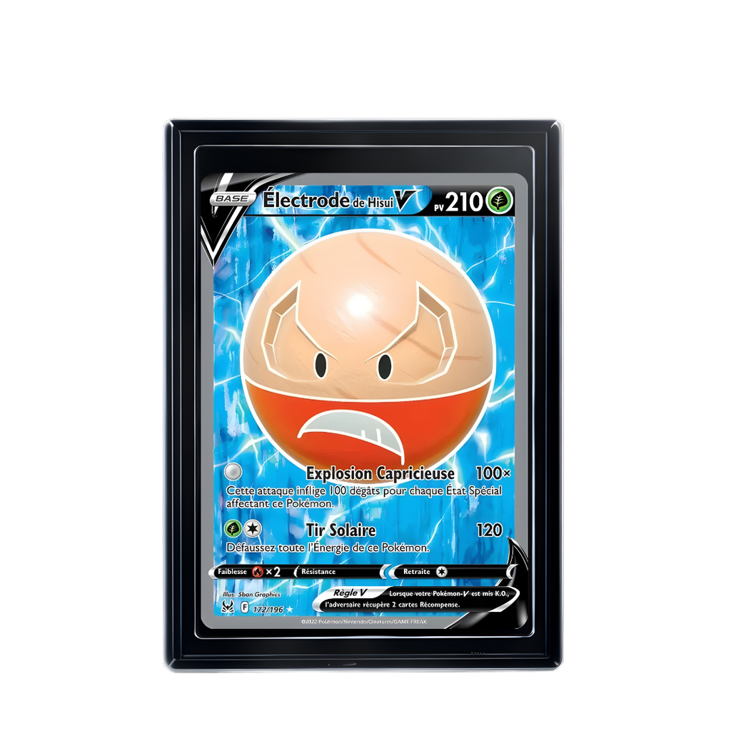 Carte Pokémon Électrode de Hisui V Rare