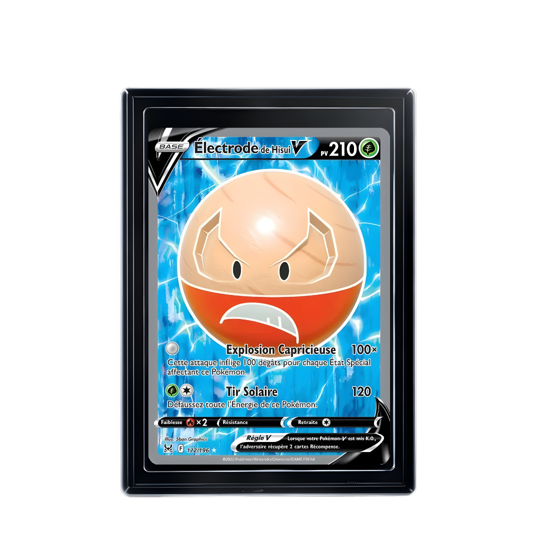 Carte Pokémon Électrode de Hisui V Rare