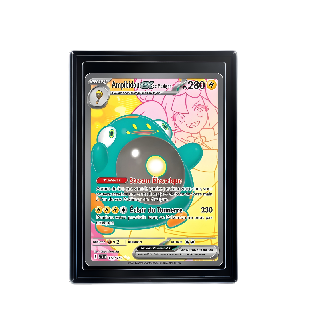 Carte Pokémon Ampibidou ex de Mashynn Rare