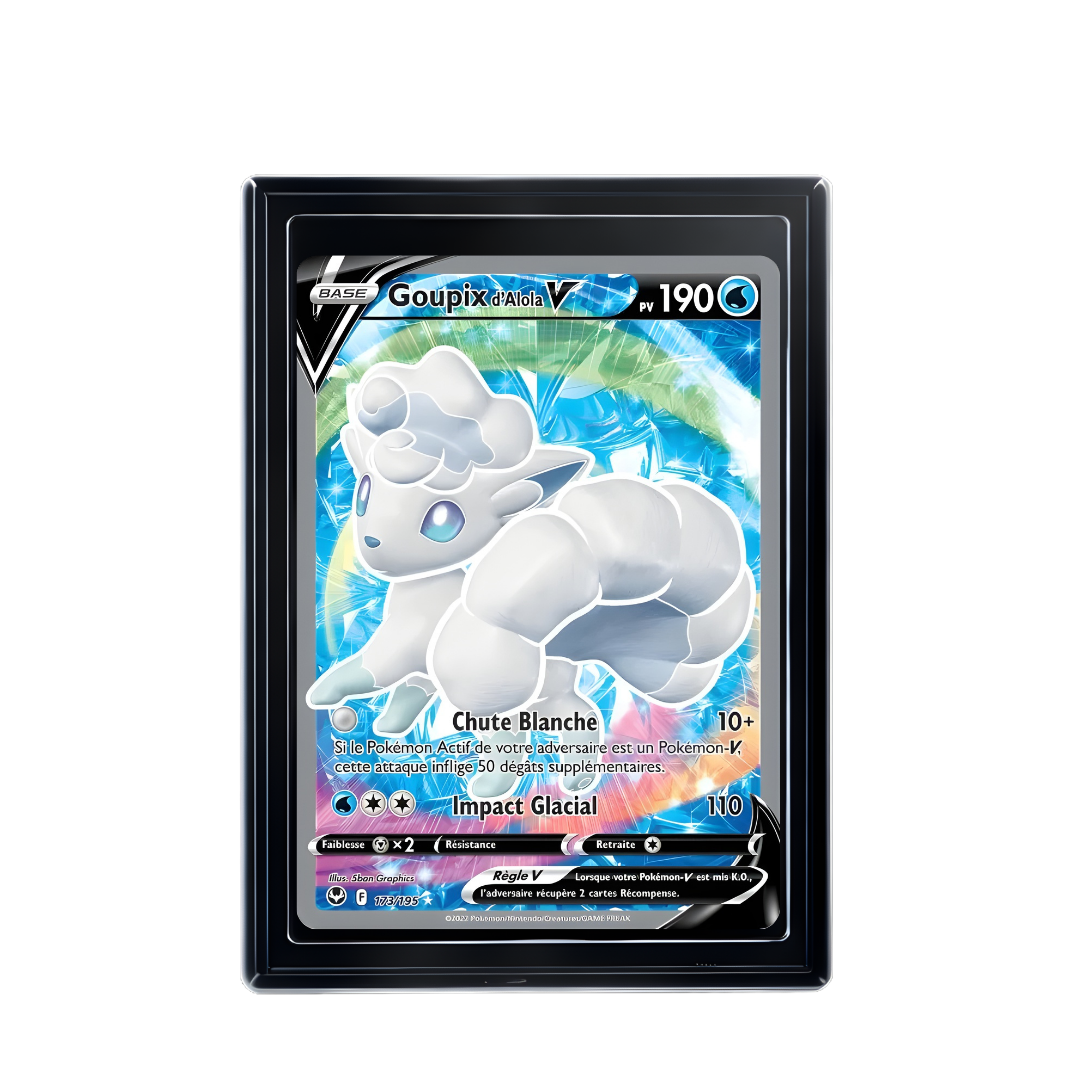 Carte Pokémon Goupix d'Alola V Rare