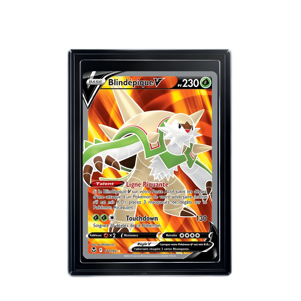 Carte Pokémon Blindépique V Rare