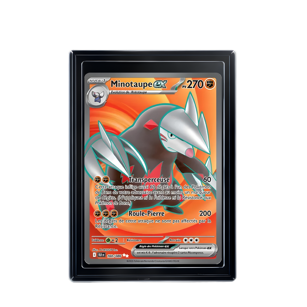Carte Pokémon Minotaupe ex Rare